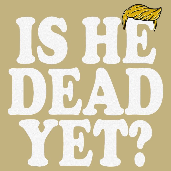 Is He Dead Yet Bold T-Shirt