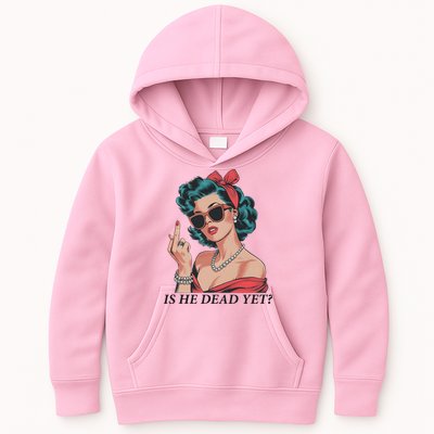 Is He Dead Yet Anti Racism Kids Hoodie
