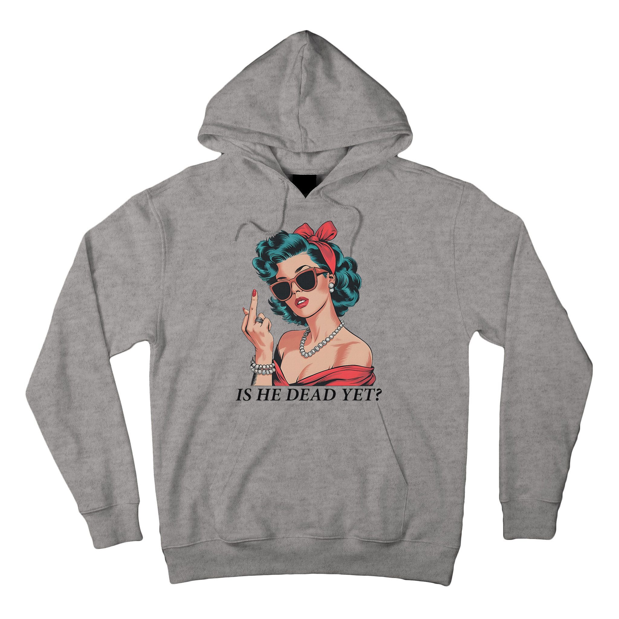 Is He Dead Yet Anti Racism Tall Hoodie