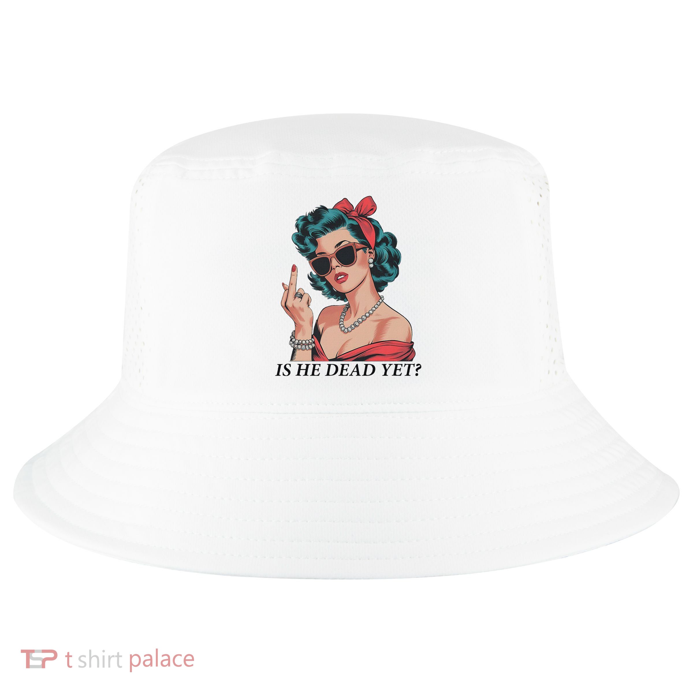 Is He Dead Yet Anti Racism Cool Comfort Performance Bucket Hat