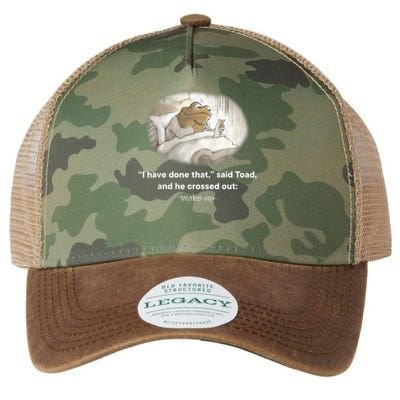 I Have Done That Said Toad And He Crossed Out Wake Up Legacy Tie Dye Trucker Hat