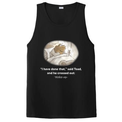 I Have Done That Said Toad And He Crossed Out Wake Up PosiCharge Competitor Tank