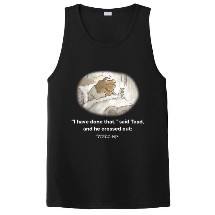 I Have Done That Said Toad And He Crossed Out Wake Up PosiCharge Competitor Tank