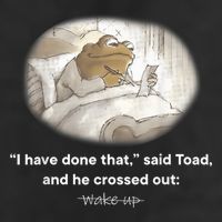 I Have Done That Said Toad And He Crossed Out Wake Up Trucker Hat