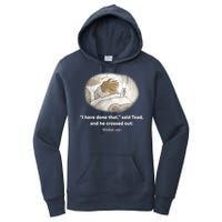 I Have Done That Said Toad And He Crossed Out Wake Up Women's Pullover Hoodie