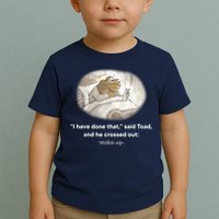 I Have Done That Said Toad And He Crossed Out Wake Up Toddler T-Shirt
