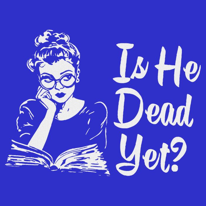 Is He Dead Yet V-Neck T-Shirt