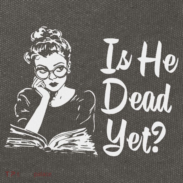 Is He Dead Yet Cotton Canvas Backpack