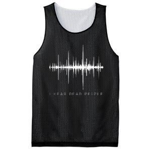 I Hear Dead People Ghost Hunter Evp Mesh Reversible Basketball Jersey Tank