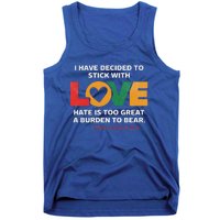 I Have Decided To Stick With Love Mlk Black History Month Tank Top