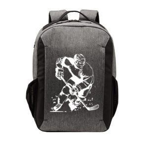 Ice Hockey Drawing Meaningful Gift Vector Backpack