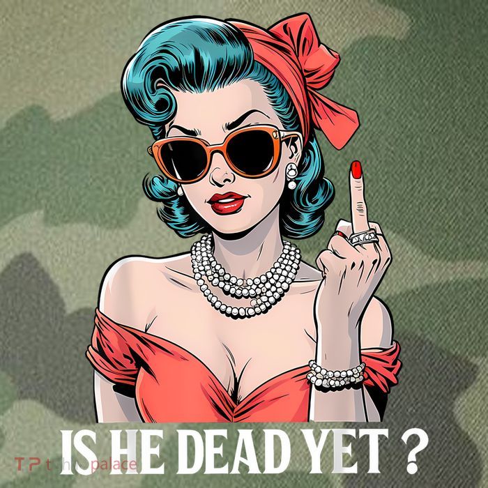 Is He Dead Yet Legacy Tie Dye Trucker Hat
