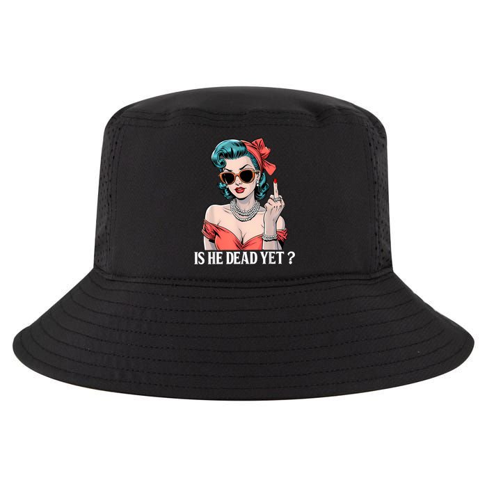 Is He Dead Yet Cool Comfort Performance Bucket Hat