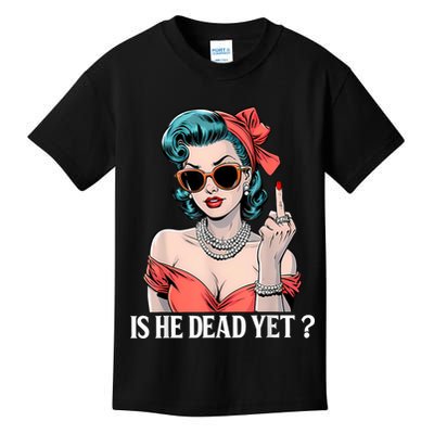 Is He Dead Yet Kids T-Shirt