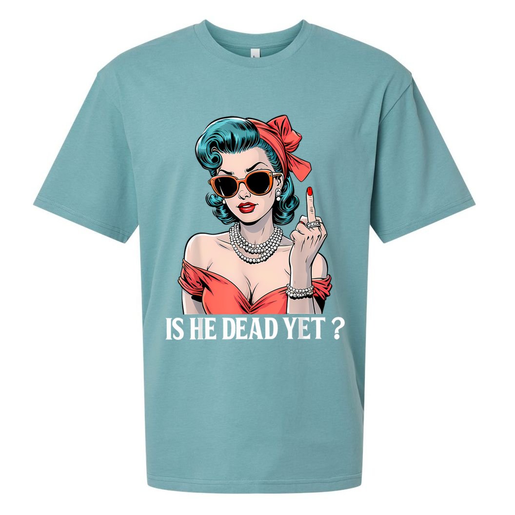 Is He Dead Yet Sueded Cloud Jersey T-Shirt