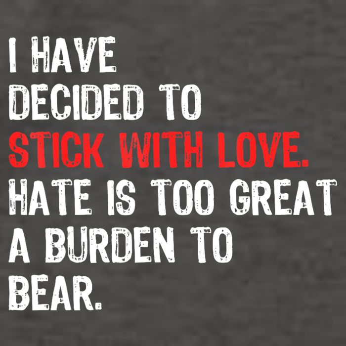 I Have Decided To Stick With Love. Hate Is Too Vector Backpack