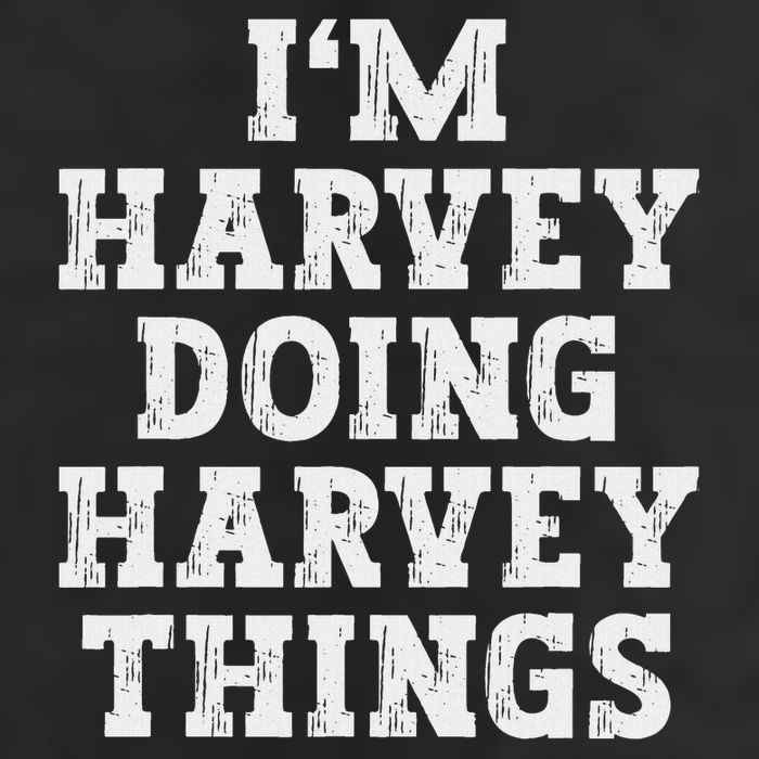 I'm Harvey Doing Harvey Things Funny Name Hat