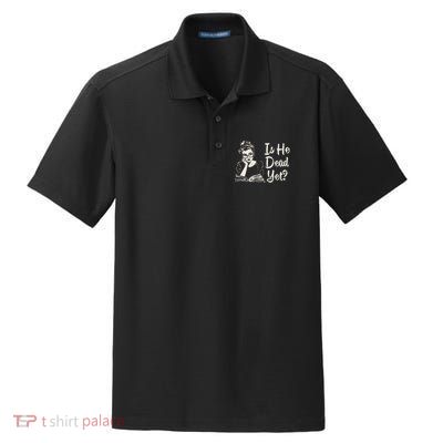 Is He Dead Yet Dry Zone Grid Polo