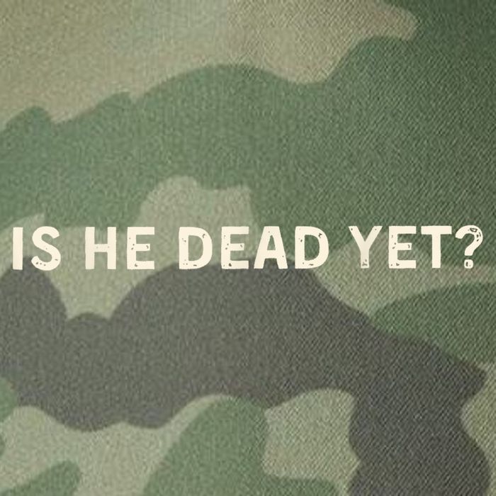 Is He Dead Yet? Legacy Tie Dye Trucker Hat