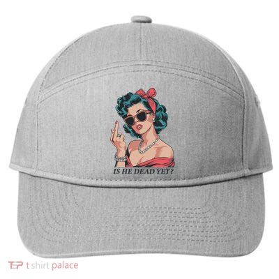 Is He Dead Yet 7-Panel Snapback Hat
