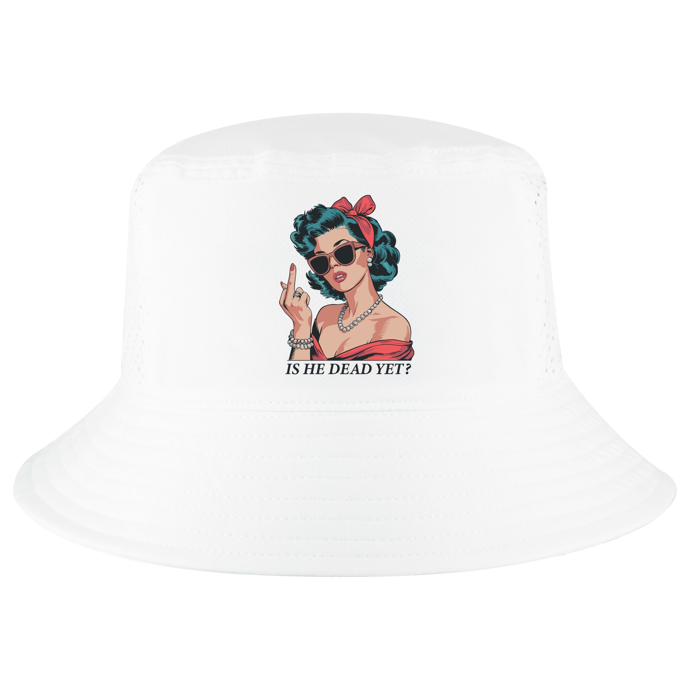 Is He Dead Yet Cool Comfort Performance Bucket Hat