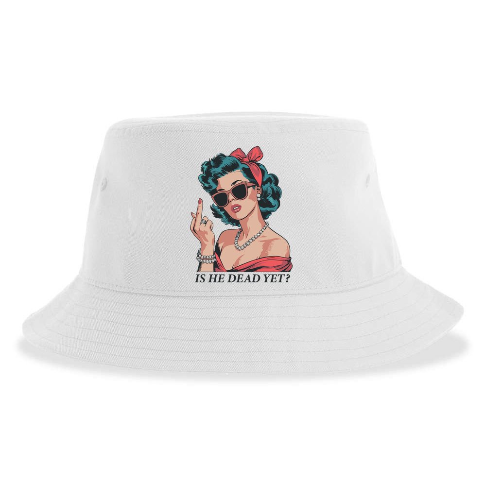 Is He Dead Yet Sustainable Bucket Hat