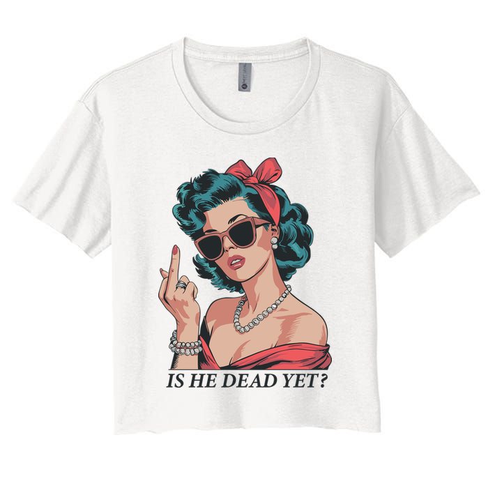 Is He Dead Yet Crop Top
