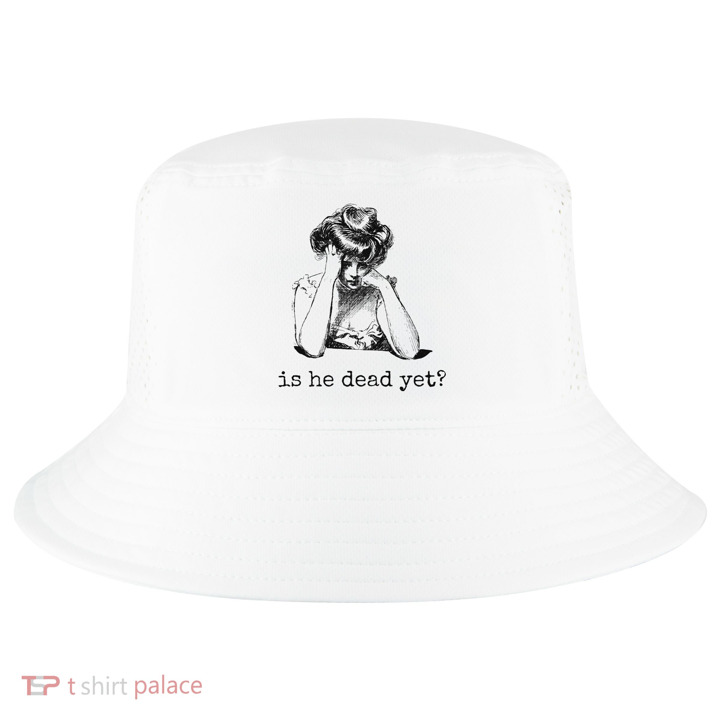 Is He Dead Yet Cool Comfort Performance Bucket Hat