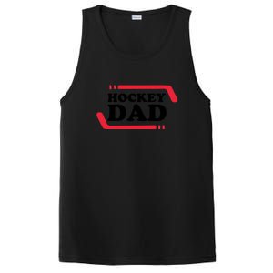 Ice Hockey Dad Gift For Father's Day Gift PosiCharge Competitor Tank