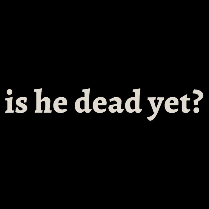Is He Dead Yet Vintage Visor