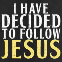 I have decided to follow Jesus God Religious 7 Panel Mesh Trucker Snapback Hat