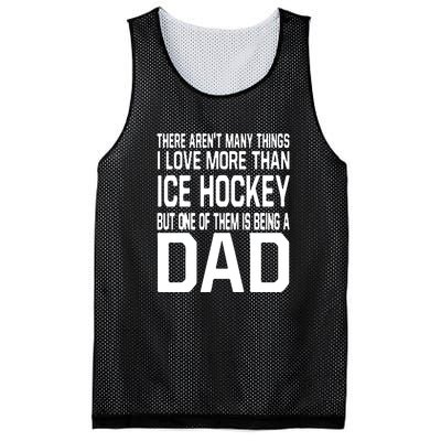 Ice Hockey Dad Funny Gift For Father's Day Daddy Who Love Mesh Reversible Basketball Jersey Tank