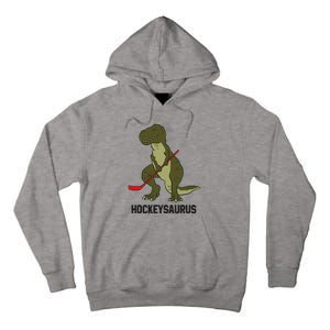 Ice Hockey Dinosaur Hockey Boy Hockey Hockeysaurus Tall Hoodie