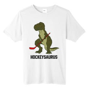 Ice Hockey Dinosaur Hockey Boy Hockey Hockeysaurus Tall Fusion ChromaSoft Performance T-Shirt