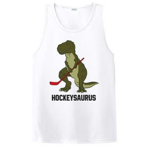 Ice Hockey Dinosaur Hockey Boy Hockey Hockeysaurus PosiCharge Competitor Tank