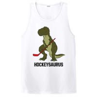 Ice Hockey Dinosaur Hockey Boy Hockey Hockeysaurus PosiCharge Competitor Tank