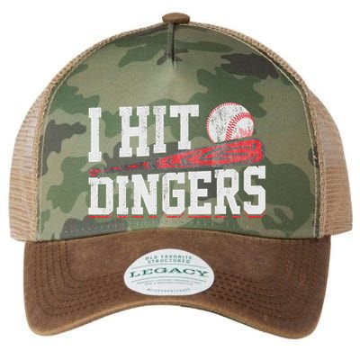 I Hit Dingers Legacy Tie Dye Trucker Hat