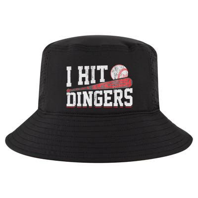 I Hit Dingers Cool Comfort Performance Bucket Hat