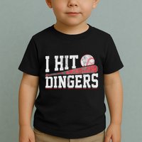 I Hit Dingers Toddler T-Shirt