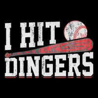 I Hit Dingers Cropped Pullover Crew