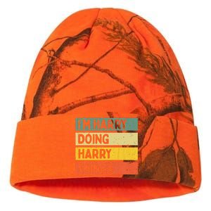 IM Harry Doing Harry Things Funny Personalized Quote Kati Licensed 12" Camo Beanie