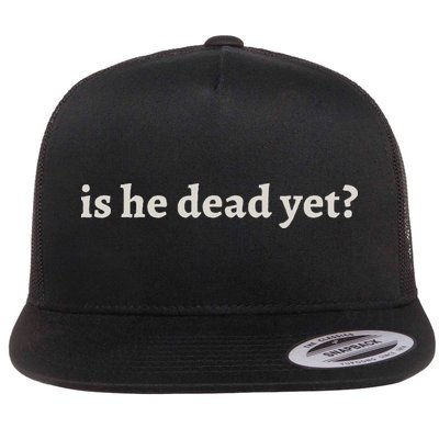 Is He Dead Yet Vintage Flatbill Hat