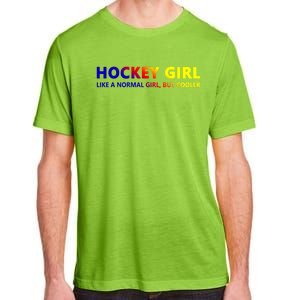 Ice Hockey Daughter Hockey Gift Adult ChromaSoft Performance T-Shirt