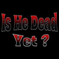 Is He Dead Yet Vintage Backpack