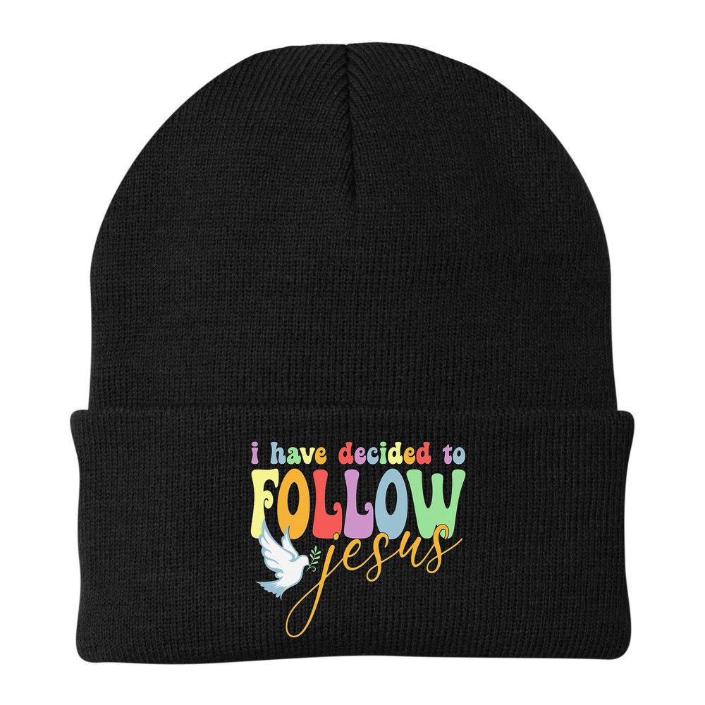 I Have Decided To Follow Jesus No Turning Back Beanie