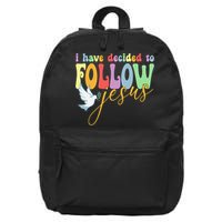 I Have Decided To Follow Jesus No Turning Back 16 in Basic Backpack