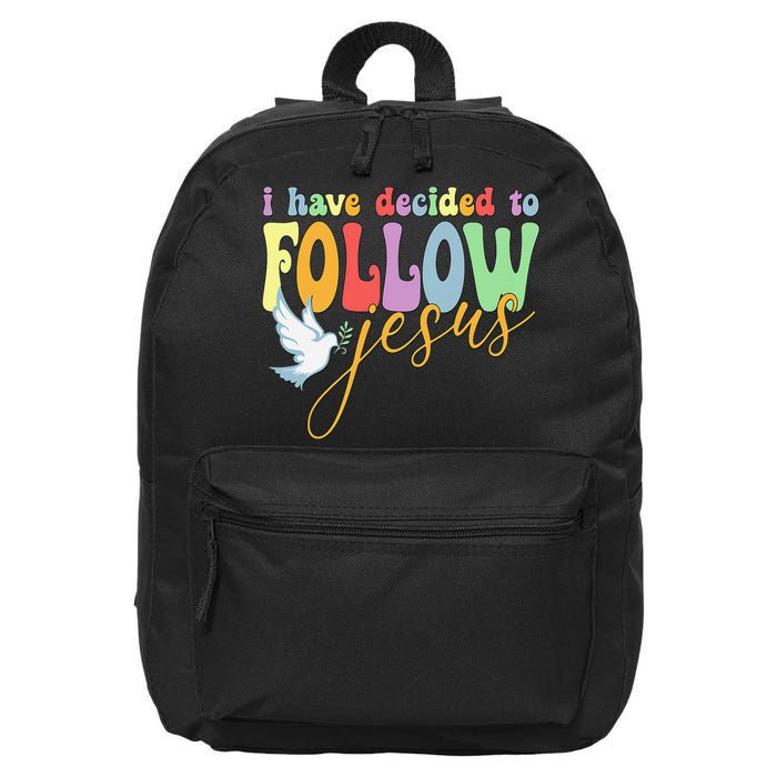 I Have Decided To Follow Jesus No Turning Back 16 in Basic Backpack