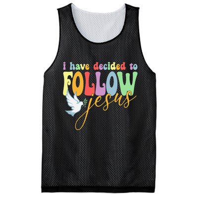 I Have Decided To Follow Jesus No Turning Back Mesh Reversible Basketball Jersey Tank