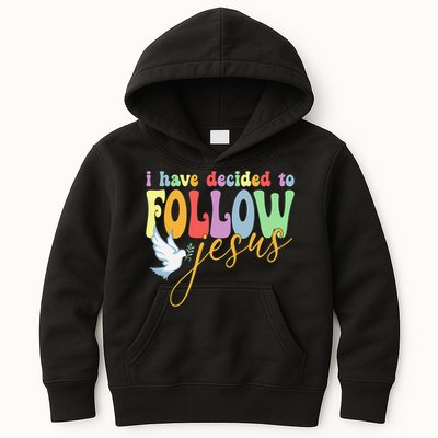 I Have Decided To Follow Jesus No Turning Back Kids Hoodie