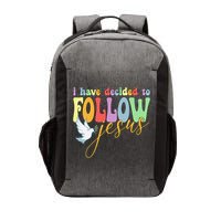 I Have Decided To Follow Jesus No Turning Back Vector Backpack